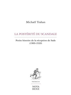 cover image of La postérité du scandale